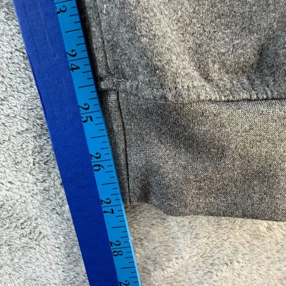 Ecko Unltd Men's Small Gray Jogger Sweatpants Logo Zip Pocket Tapered